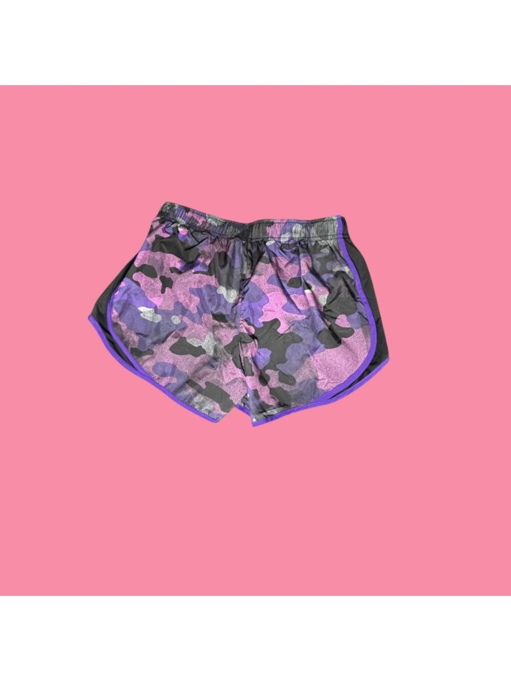 Women’s Nike Dri‑Fit Tempo Running Shorts Purple Camo BV2969‑550 M NWT